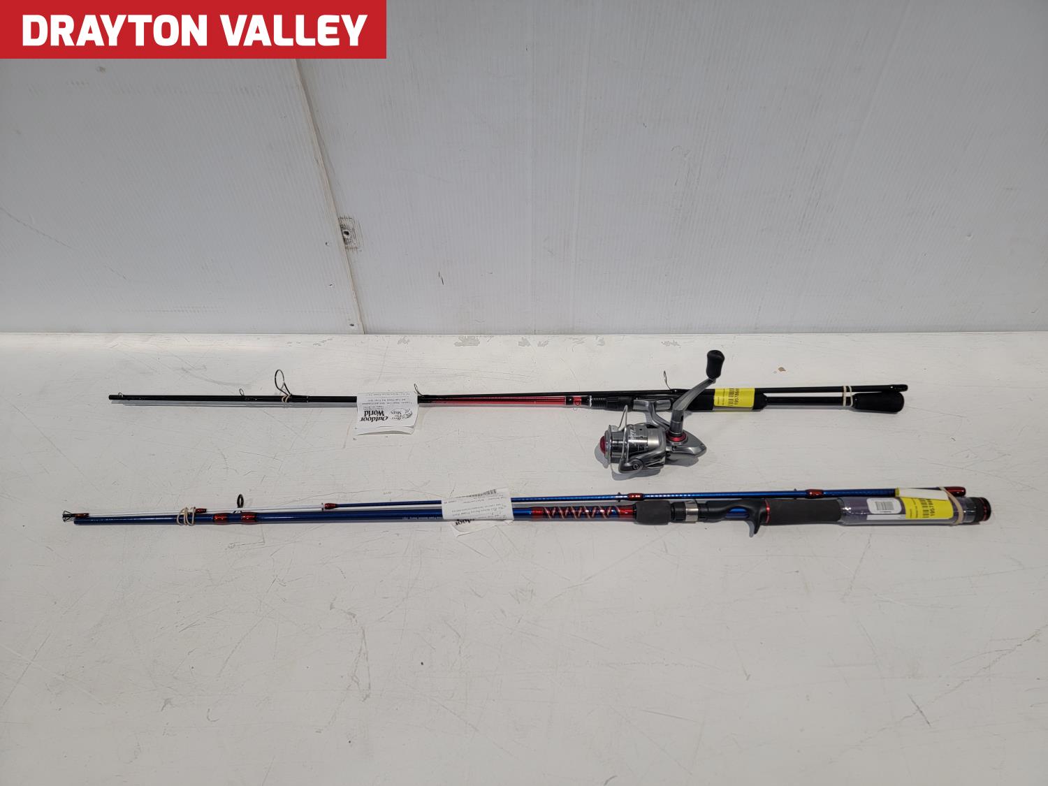 Quantum Optix Fishing Rod and Reel Combo and Whuppin' Stick Rod ...