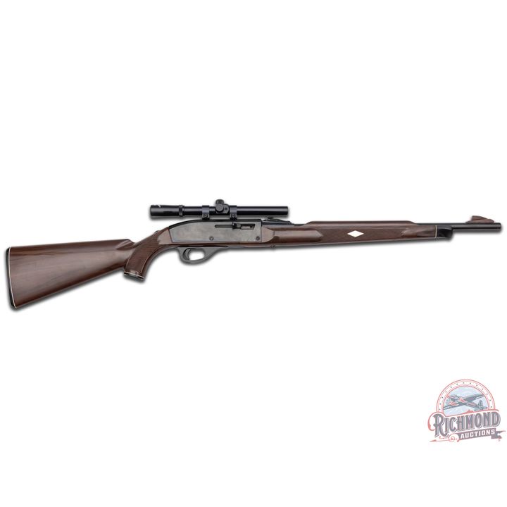1974 Remington Nylon 66 Mohawk Brown .22 LR Semi-Auto Rifle with Scope