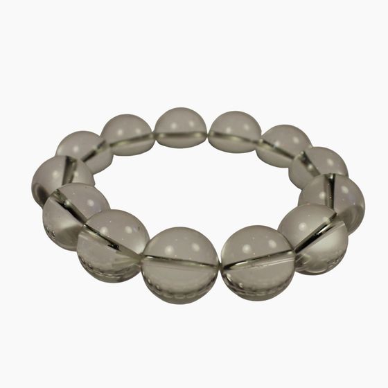 Rock Crystal Expander Bead Bracelet