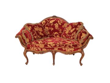 Vintage Southwood Furniture Canape in Fruitwood Finish