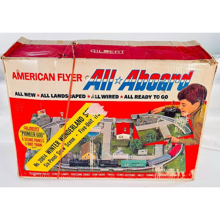 American Flyer Postwar S Gauge 20814 Winter Wonderland Set