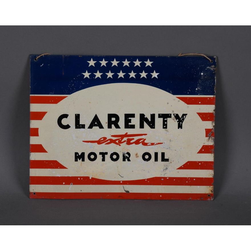 Clarenty Extra Motor Oil Metal Sign (TAC)