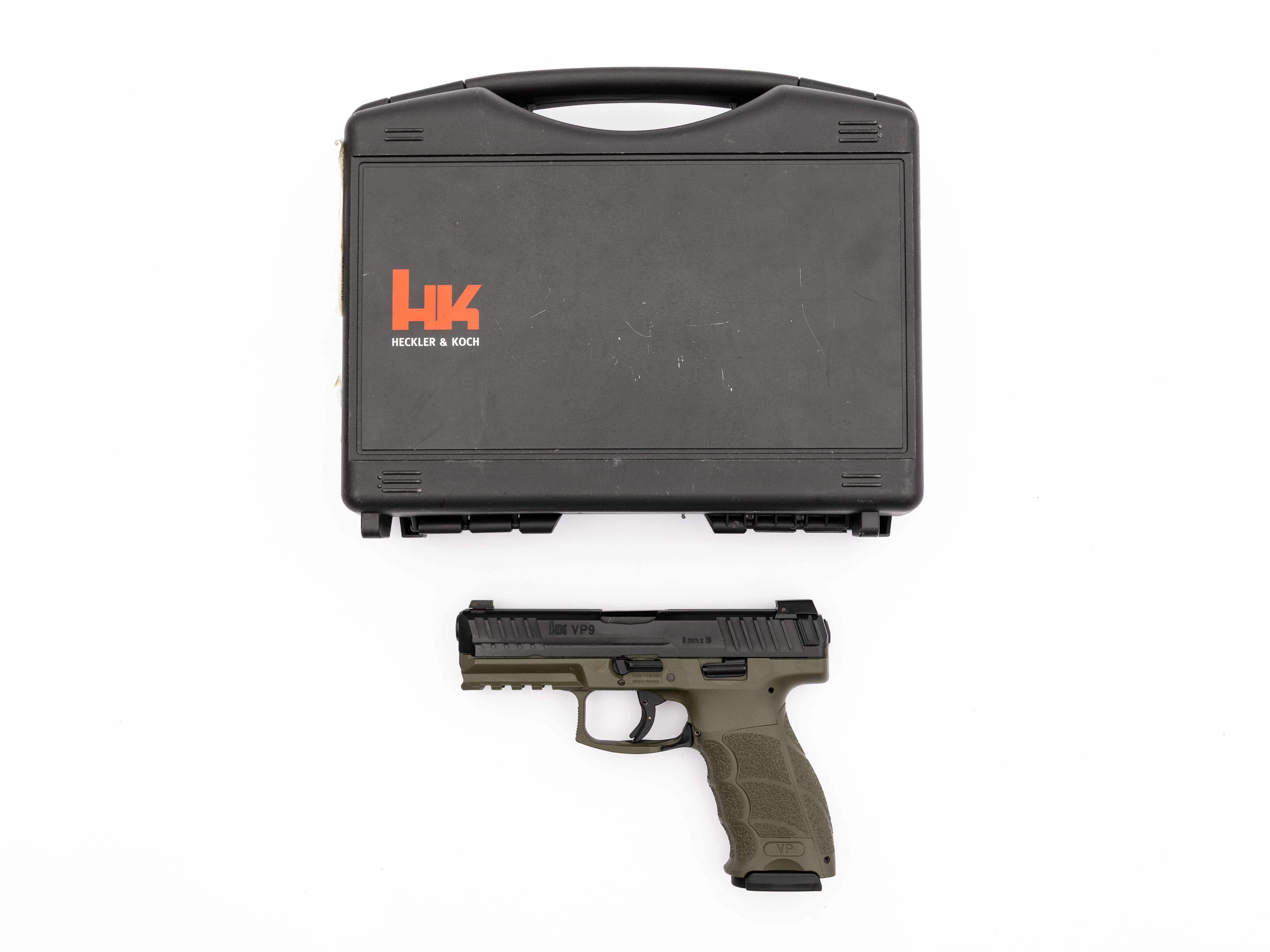 Heckler & Koch HK VP9 9Mm Semi-Auto Duo-Tone Pistol In Original Case ...