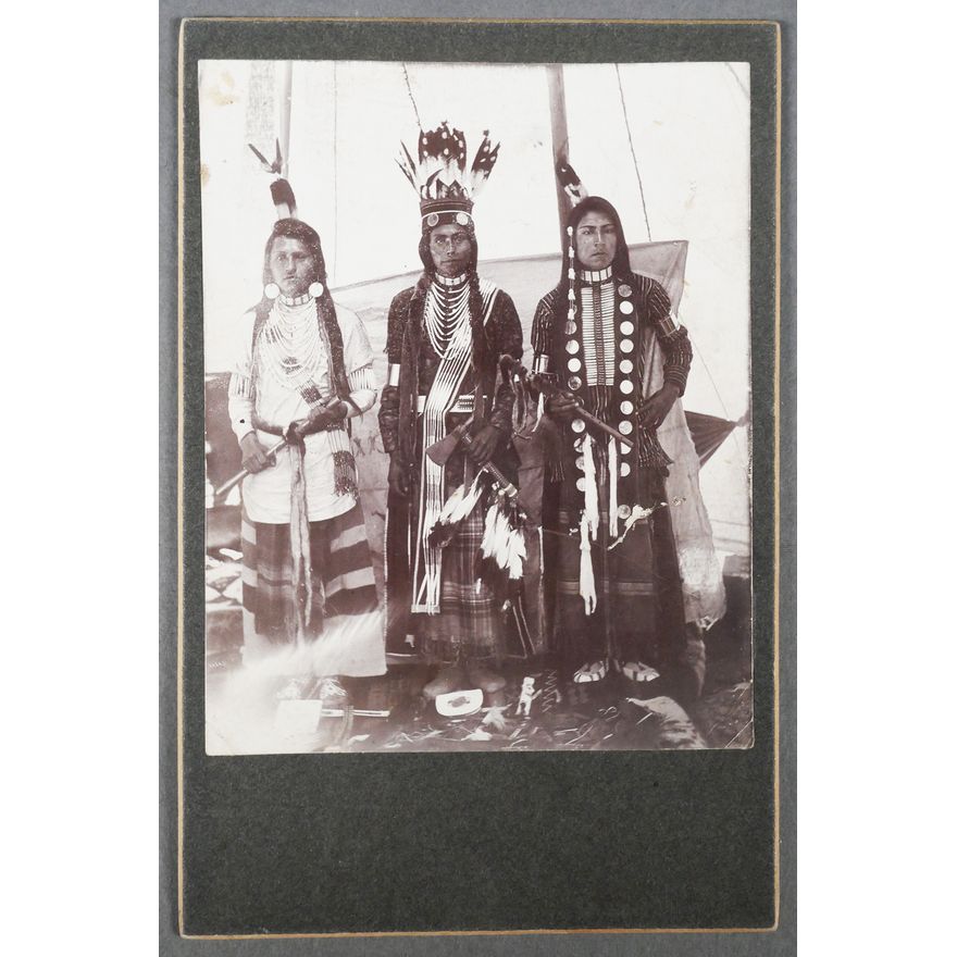 Cabinet Card 19th C Native American Women