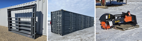 Mar 25 - 27 Unreserved Online Timed Sea Cans, Attachments & Livestock ...