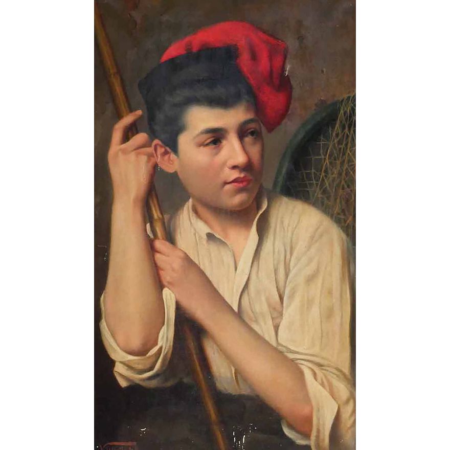 V RIGNANO Painting Oil on Canvas