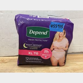 Depend - Night Defense Adult Incontinence Underwear for Women - X Large