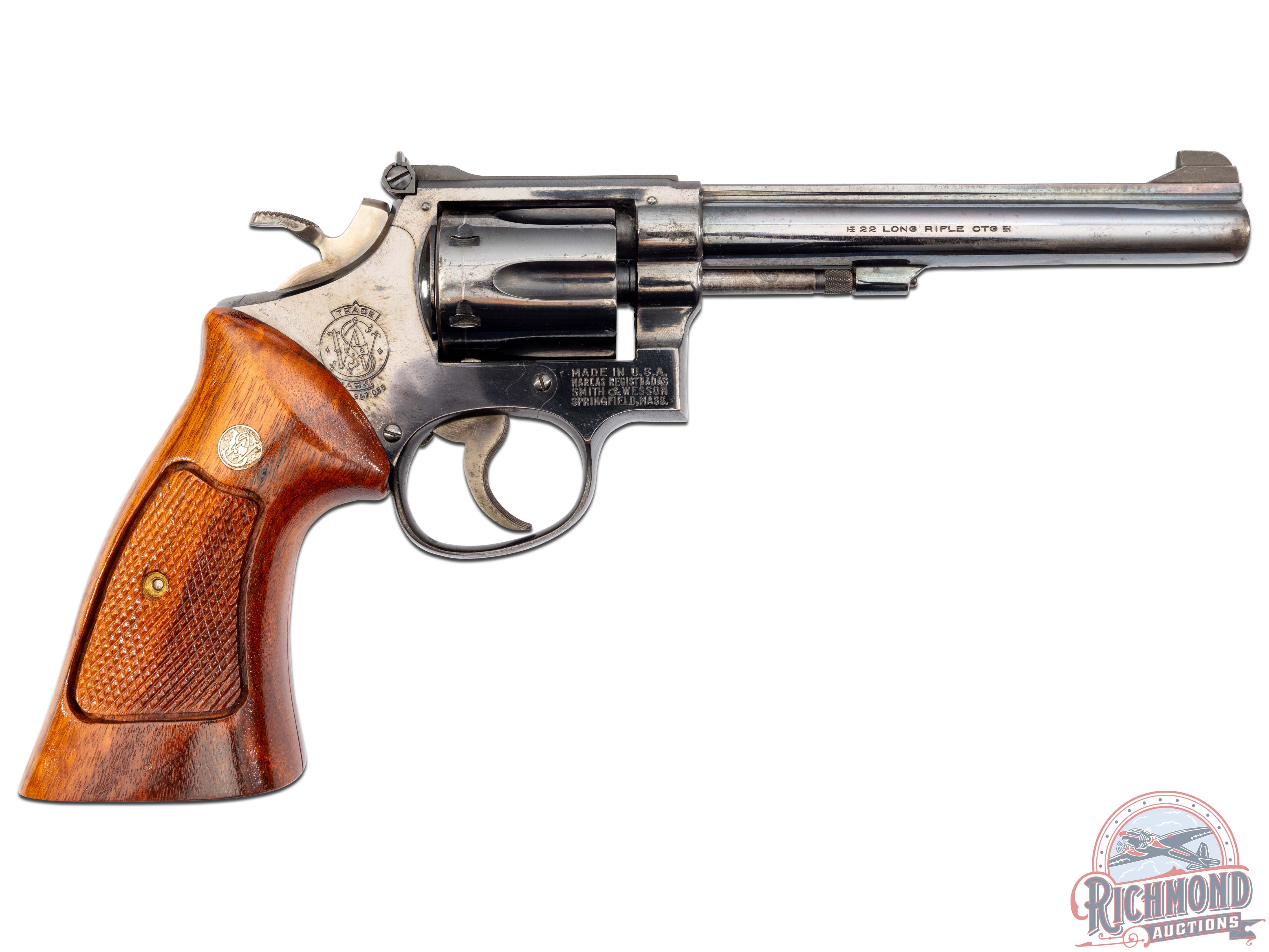 1964 Smith & Wesson K-22 Masterpiece Model 17-2 Double