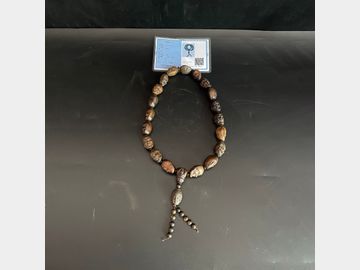 Fine collection of old material Brunei soft silk agarwood bracelet
