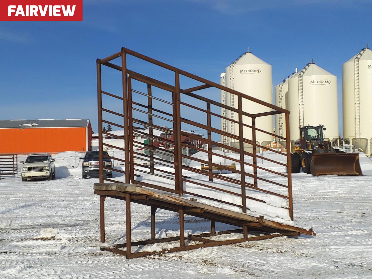 Custombuilt Livestock Loading Ramp (Unused) [26BD06005-004] | Team Auctions