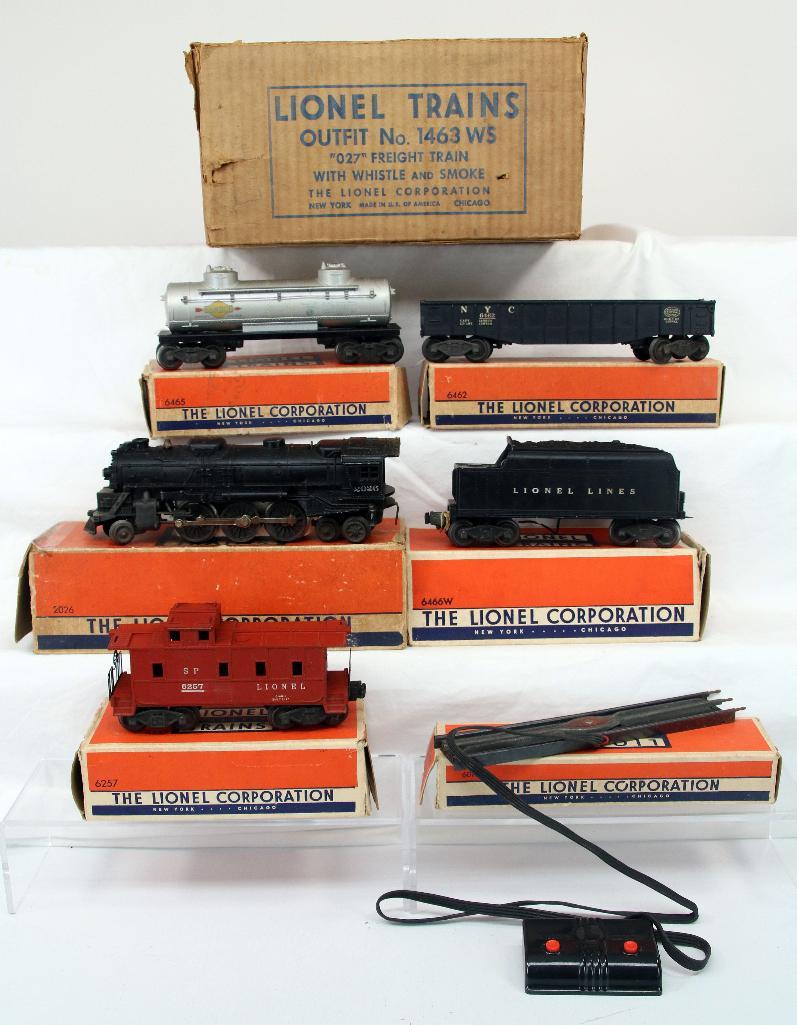 Lionel Postwar No 1463WS 2026 Freight Set Harris Toy Train Auctions   429 1 