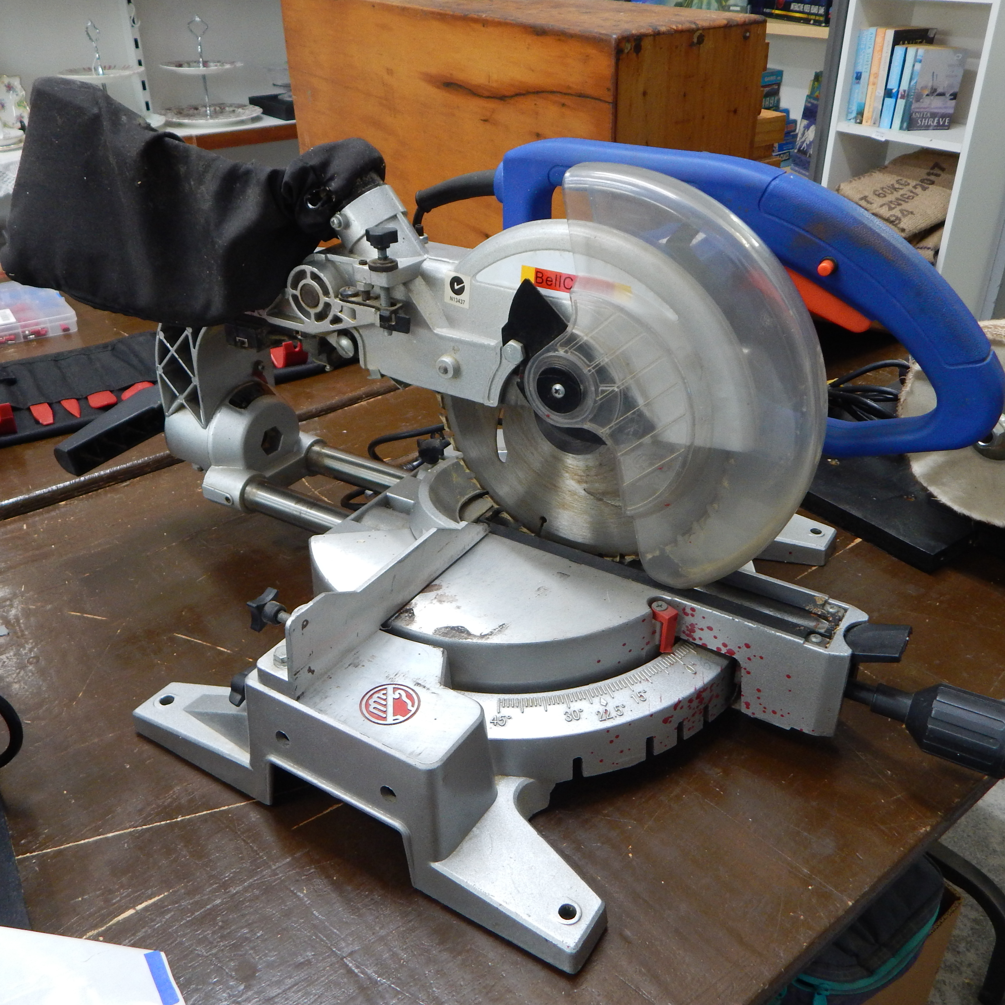 Mitre Compound Slide Table Saw — sold at auction in New Zealand for $60