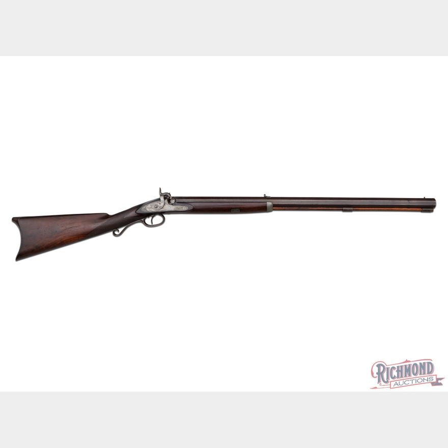 Stk 40 New York Percussion Half Stock 40 Caliber Rifle By William Billinghurst ...
