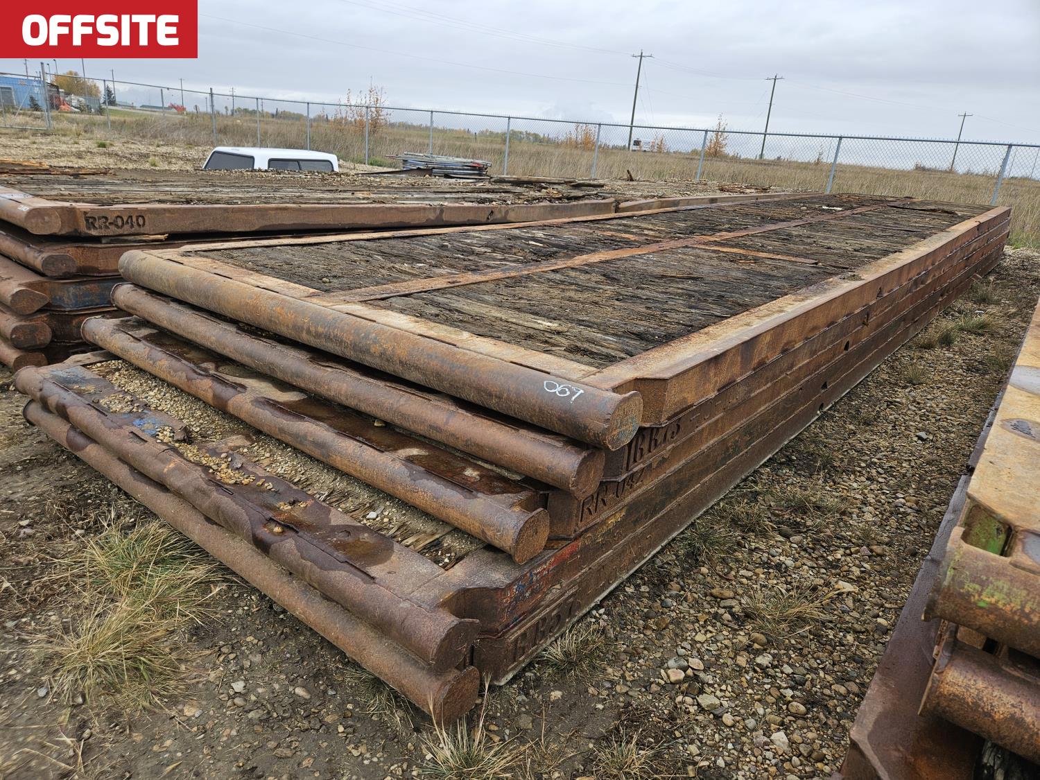 (5) 8 Ft X 40 Ft Rig Mats [25JC37021-069] | Team Auctions