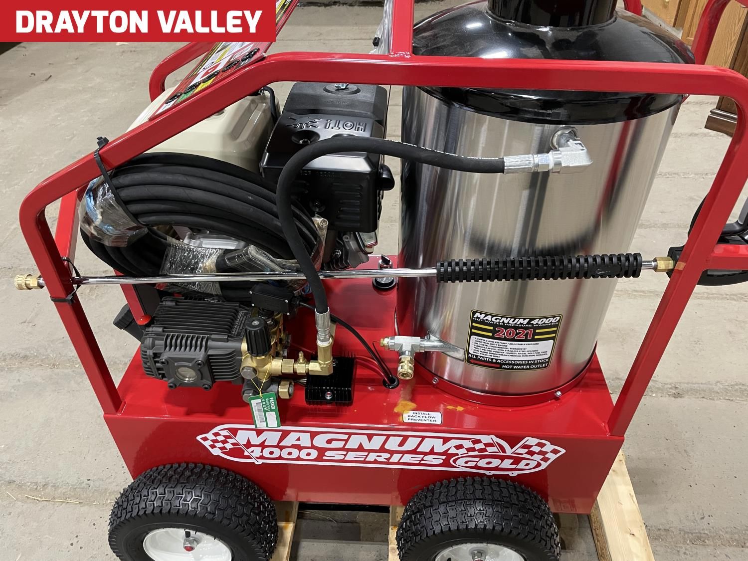 Easy Kleen Magnum 4000 Series Gold Diesel Fired Hot Water Pressure