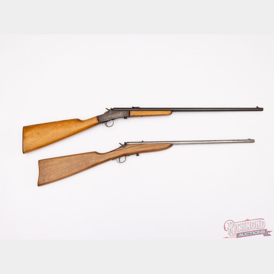 Stevens Falling Block Rifle Remington Improved Model 6 .22 S/L/LR & Stevens Junior .22 LR Falling ...