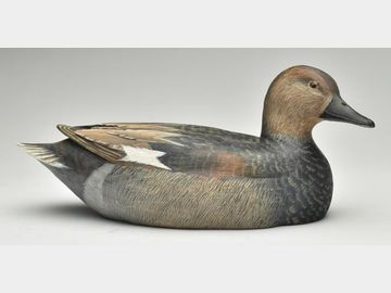 Decorative gadwall, Mike Frady, New Orleans, Louisiana.