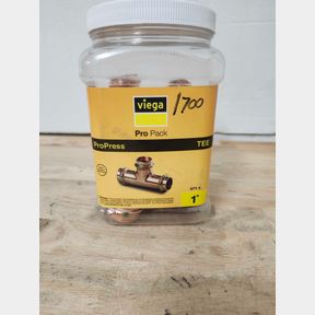Viega - ProPress 1in Press Copper Tee - 5 Pack