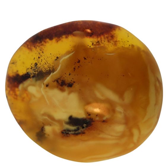 Vintage 'Butterscotch Amber' Brooch of large dimensions