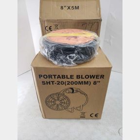 8 in. Pivoting Utility Blower Fan Portable Ventilator Fan