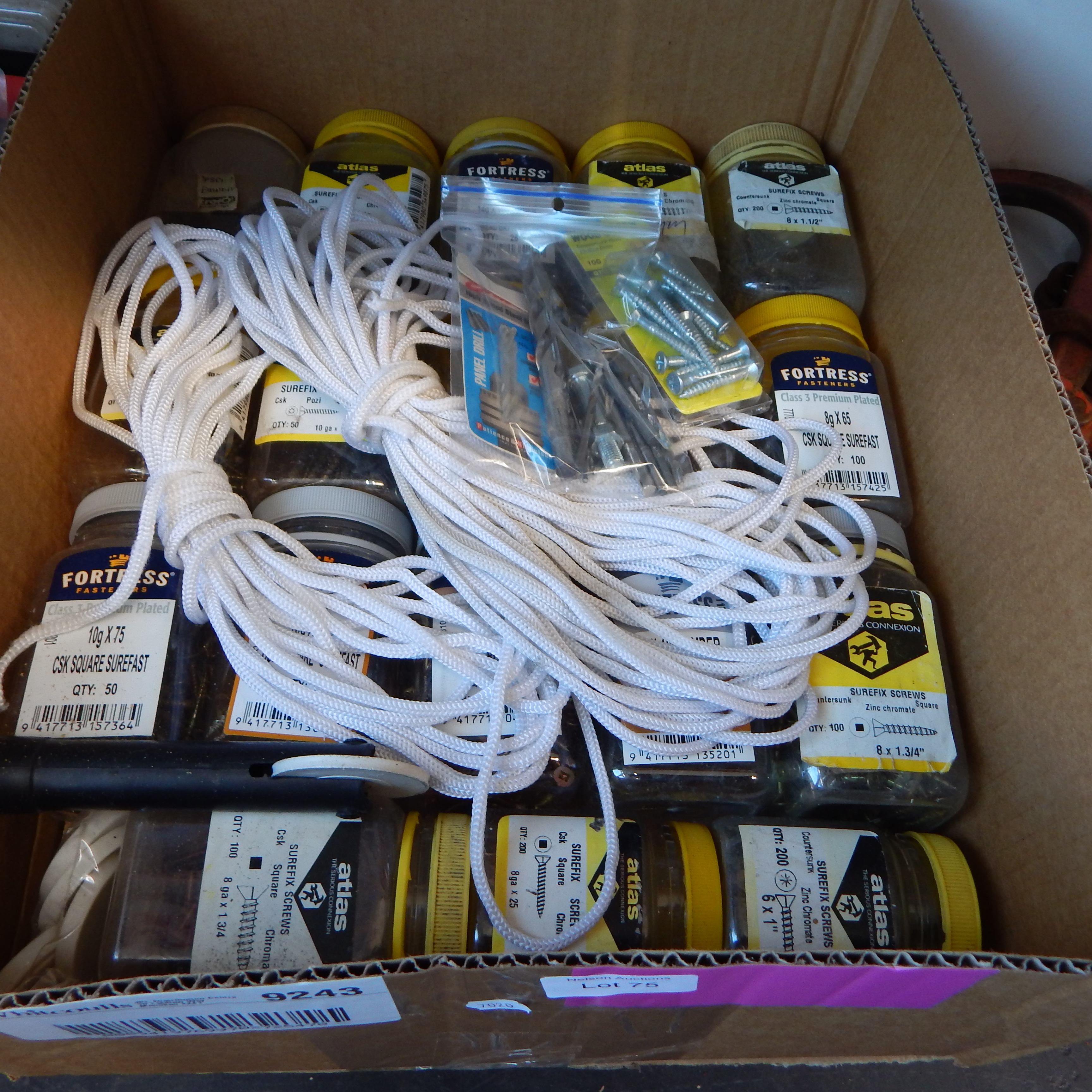 Box of Workshop Items — sold at auction in New Zealand for $25
