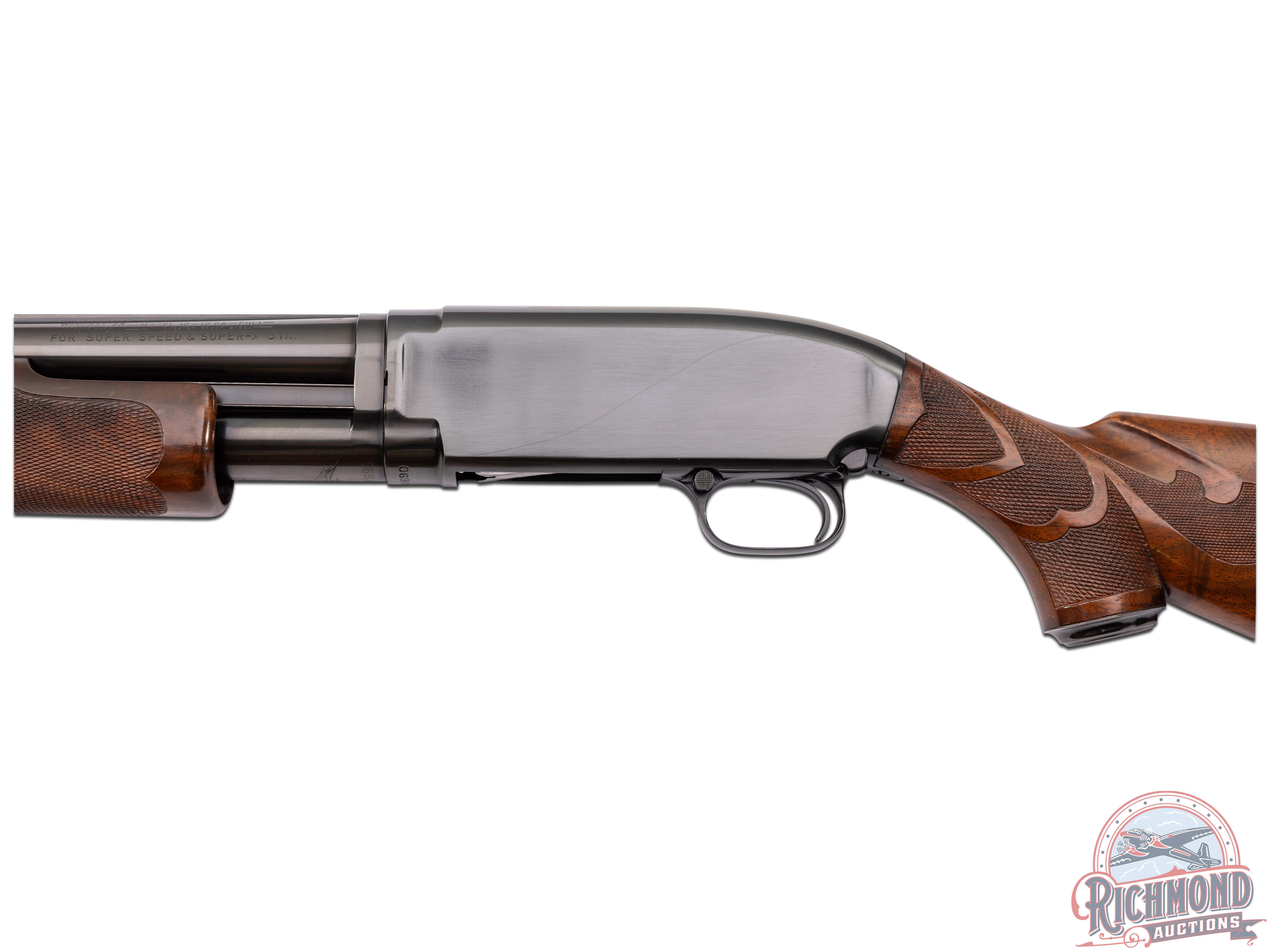 NICE 1952 Winchester Model 12 Pigeon Grade Magnum Duck 12 Gauge Pump ...
