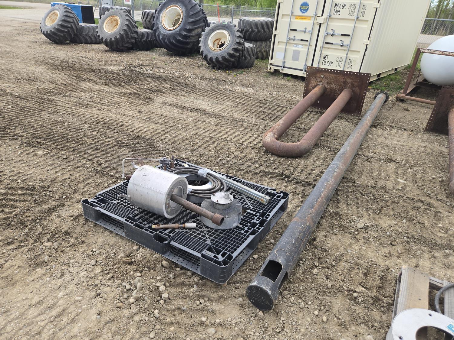 Complete Propane Heater with Tube & Stack (For 400 Barrel Oilfield Tank ...