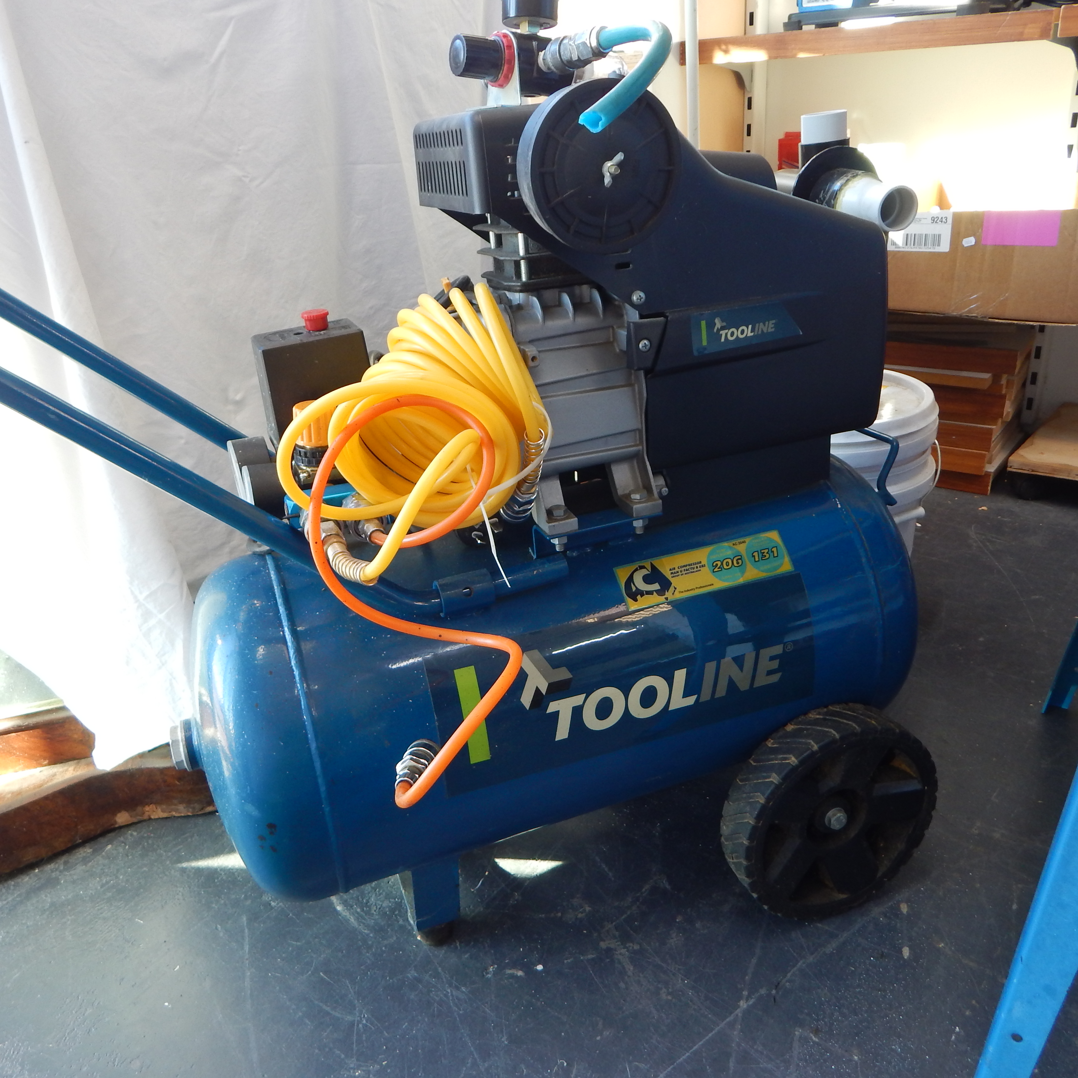 Tooline 40L Air compressor — NZ auction result