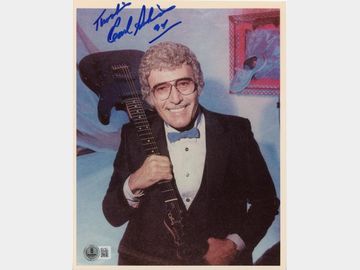 Carl Perkins In-Person Signed 8" x 10" Photo (Beckett/BAS Authentication)