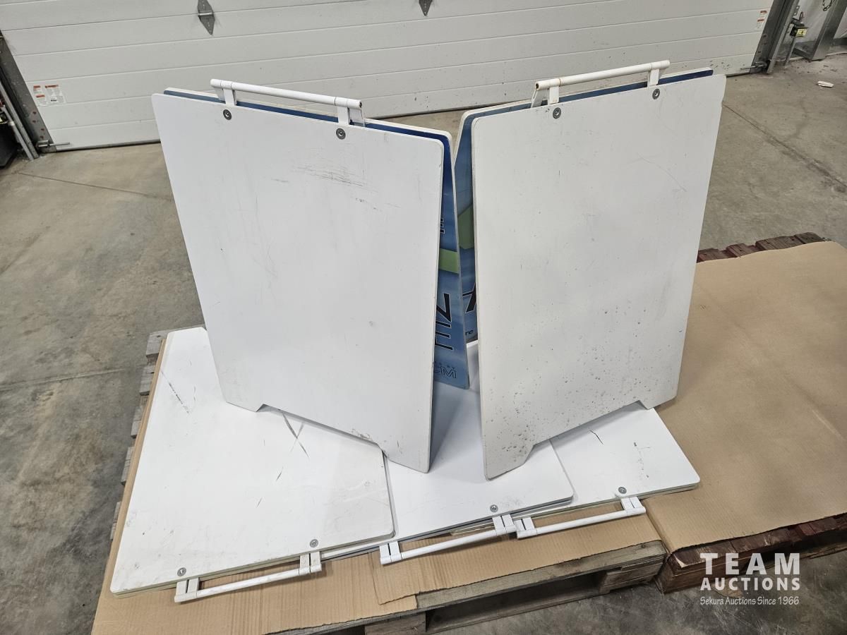 (5) Flip Over Sign Boards [24BG30001-091] | Team Auctions