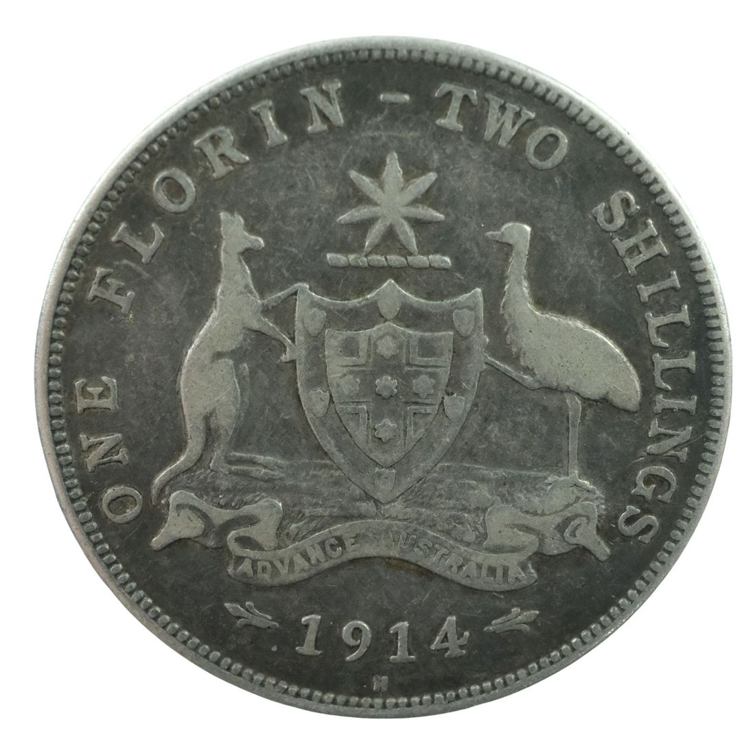 Australia 1914 H Florin Fine