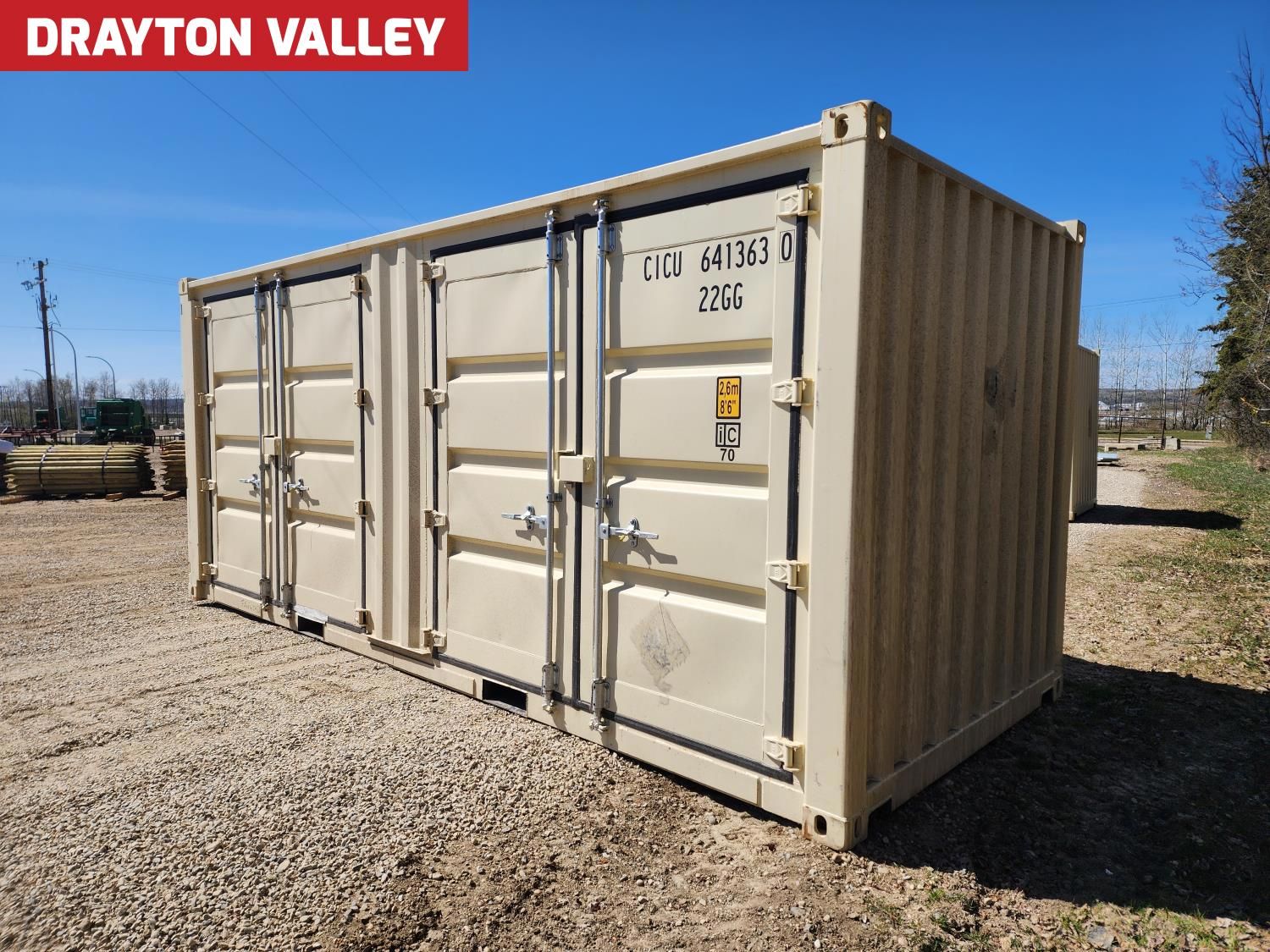 20 Ft Shipping Container with Dual Side Doors [25GE13988-001] | Team ...