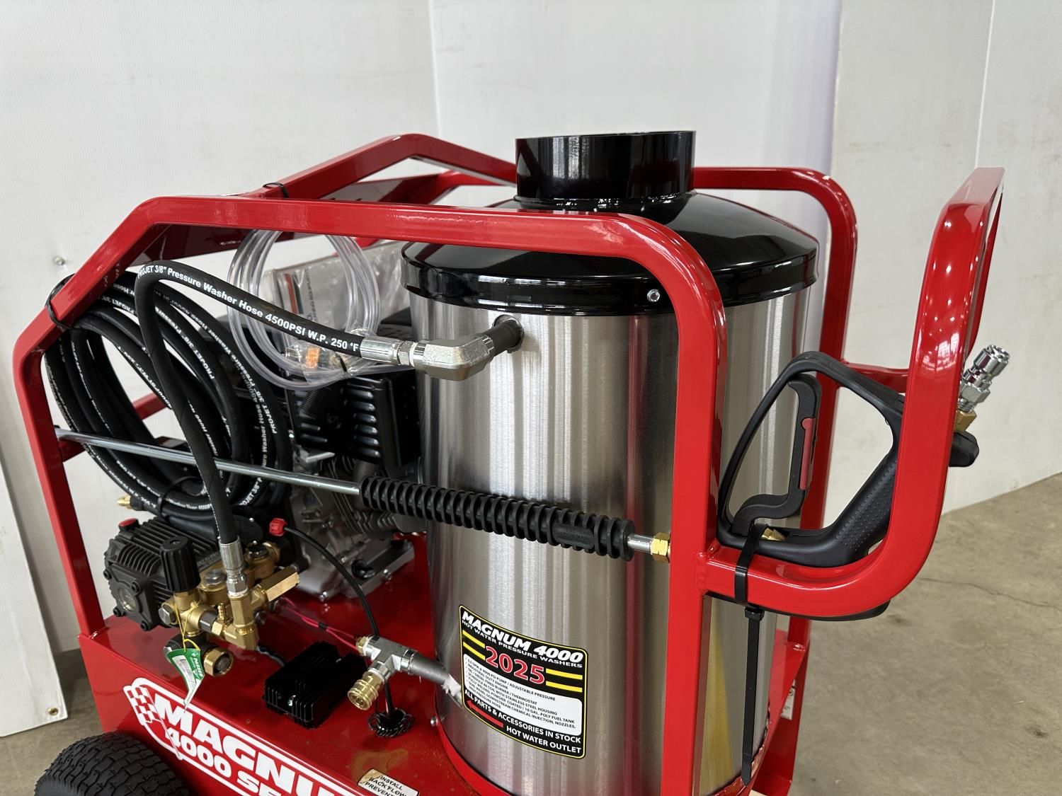 Diesel Fired Hot Water Pressure Washer