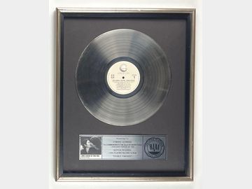 John Lennon & Yoko Ono "Double Fantasy" RIAA Platinum Sales Award Presented to Ed Germano