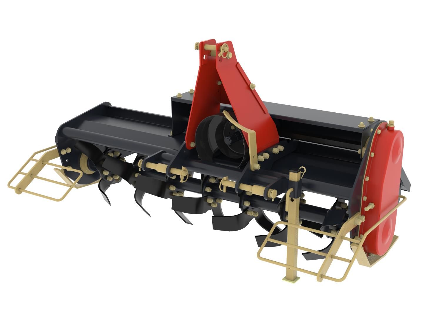 TMG Industrial RT120 48 Inch 3-Point Hitch Rotary Tiller (Unused ...