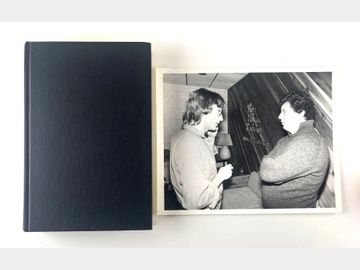 John Lennon & Ed Germano Hit Factory Archive: Signed Book and Vintage 10” x 8” Photo