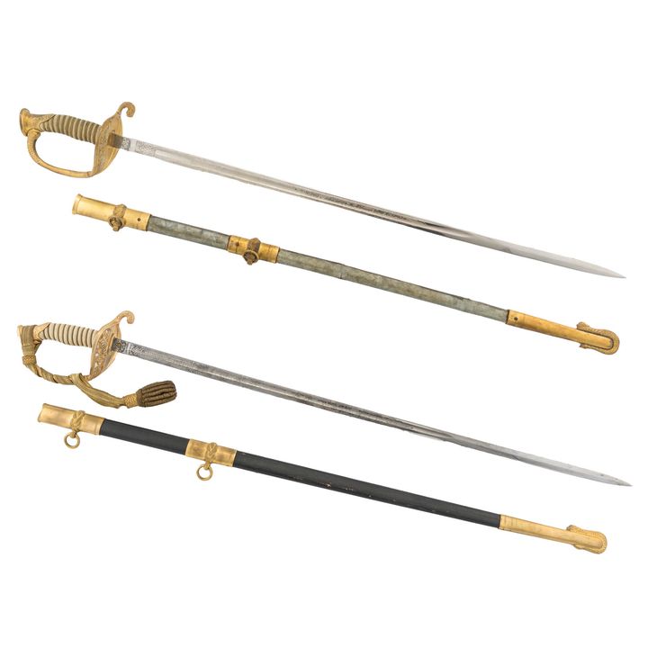 Two U.S. Naval Officer's swords