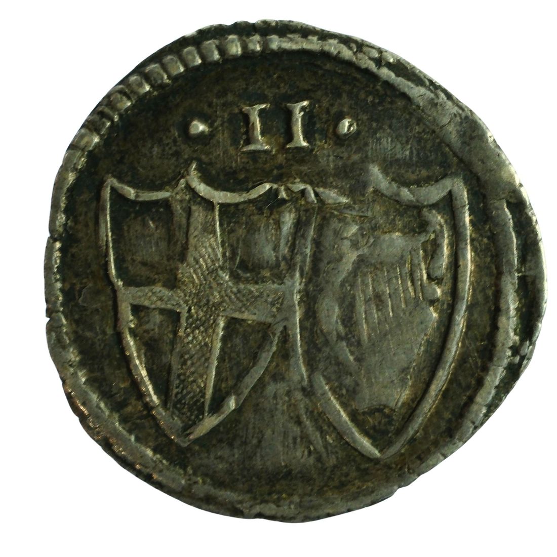 England Commonwealth 1649-60 (ND)  Half Groat, good Very Fine