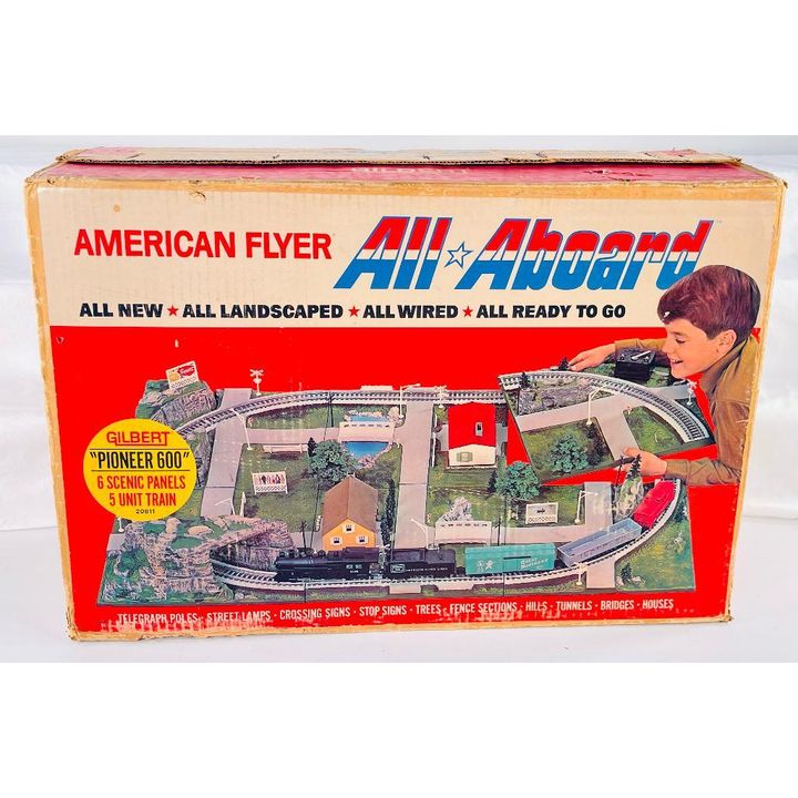American Flyer Postwar S Gauge All Aboard #20811 “Pioneer 600" Set