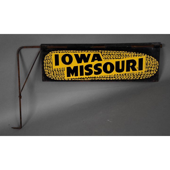 Iowa Missouri Seed Corn Metal Swinger Sign (TAC)