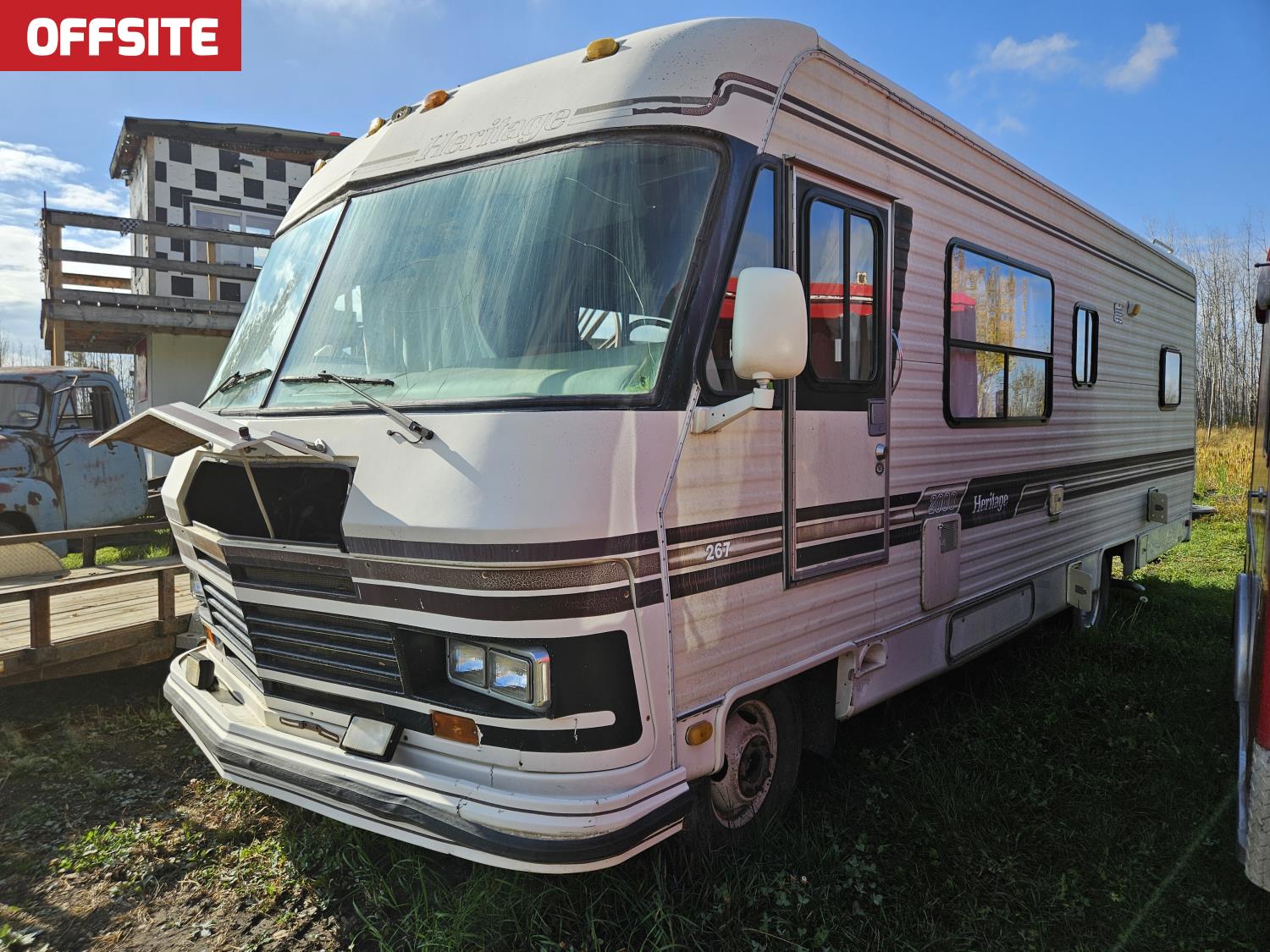 1985 Chevrolet Heritage 2000 Motorhome (Inoperable) [25JB37007-023 ...