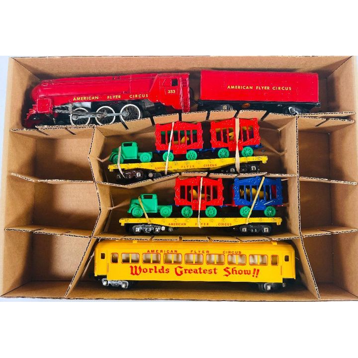 American Flyer Postwar S Gauge Circus Train Set