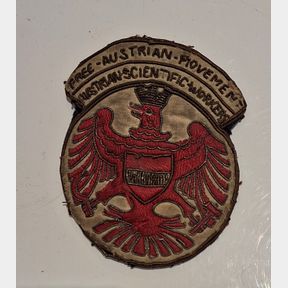 WW2.Allied Free Austria Movement Govt in Exile Patch