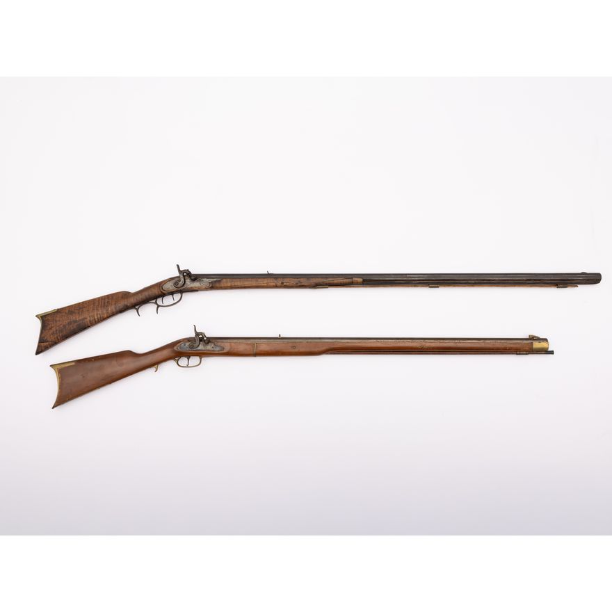 Lot Of Two Wall Hanger Percussion Rifles | Richmond Auctions