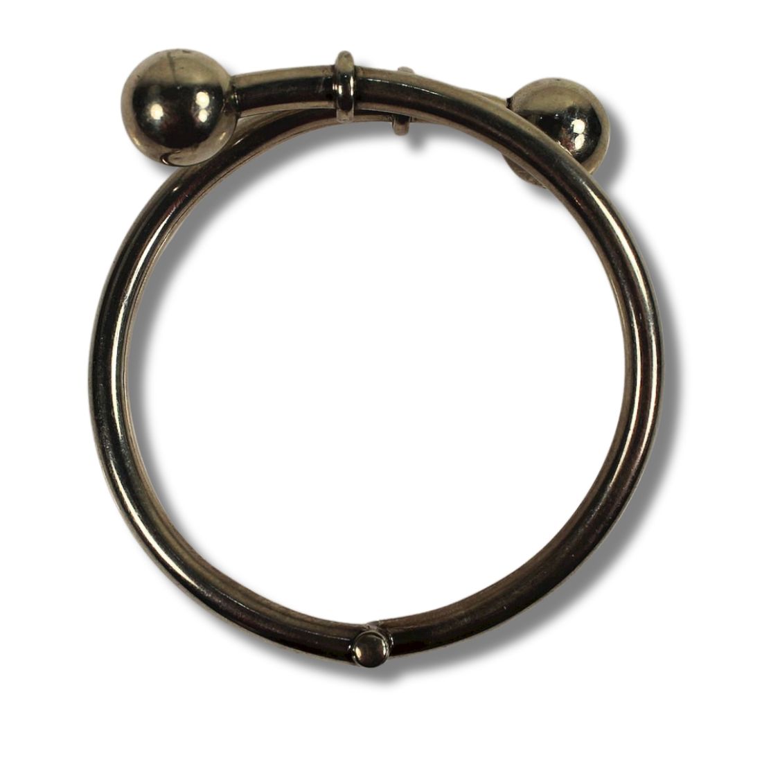 Mexican Silver (925) Hinged Bangle