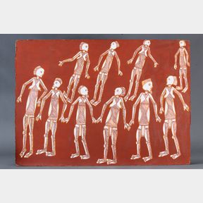 LOFTY BARDAYAL NADJAMERREK (1926-2009) MIMI SPIRITS, GUNBALANYA (OENPELLI), WEST ARNHEM LAND, NT