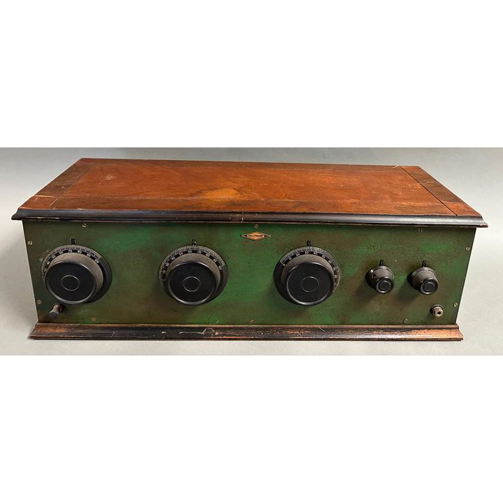 Splitdorf Radio in Original Wooden Case