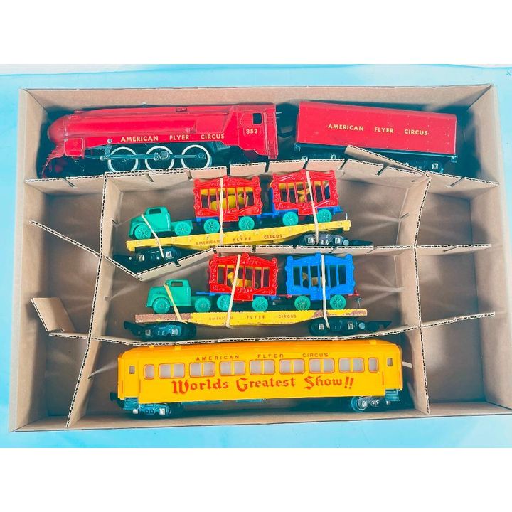 American Flyer Postwar S Gauge Circus Train Set