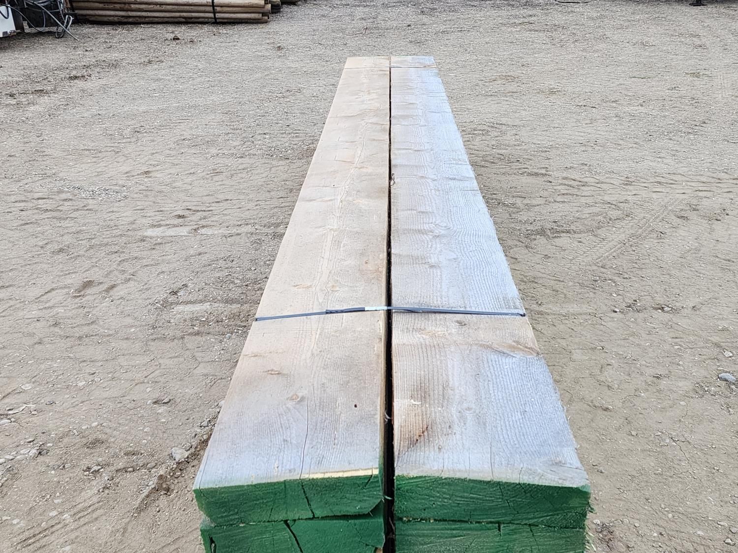 (16) 12 Inch X 16 Ft Rough Cut Boards [24KI03020-009] | Team Auctions