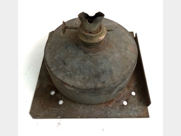 Vintage South African Railways Paraffin Lamp